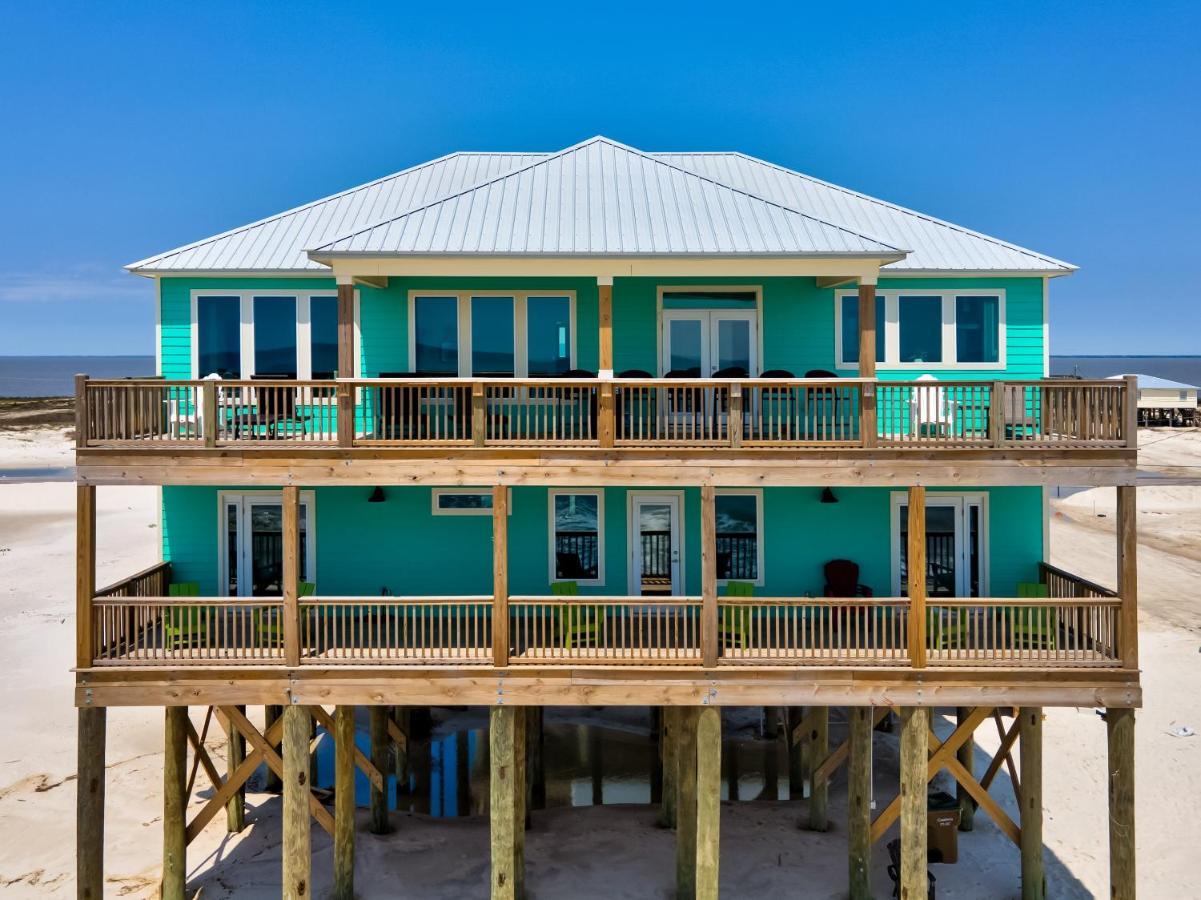Moasis: Triple Master Suite Retreat with Panoramic Views Dauphin Island Exterior photo
