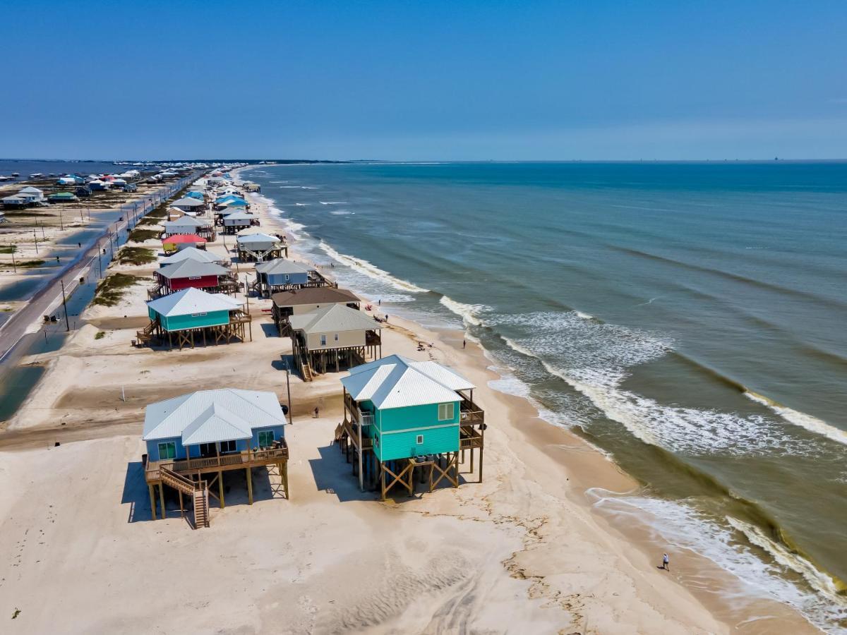 Moasis: Triple Master Suite Retreat with Panoramic Views Dauphin Island Exterior photo