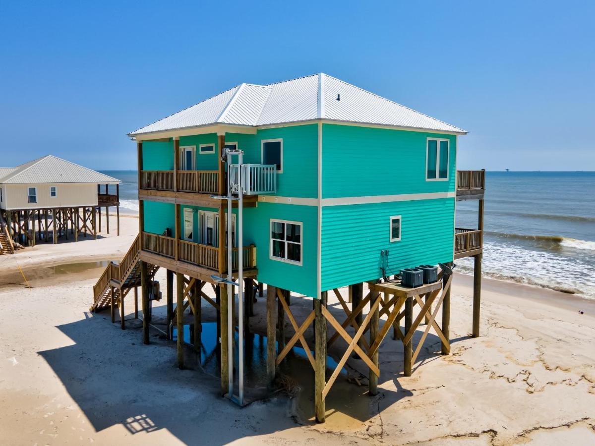 Moasis: Triple Master Suite Retreat with Panoramic Views Dauphin Island Exterior photo